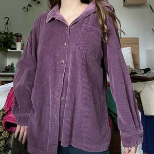 corduroy button up